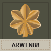 US military major's bars for Arwen88